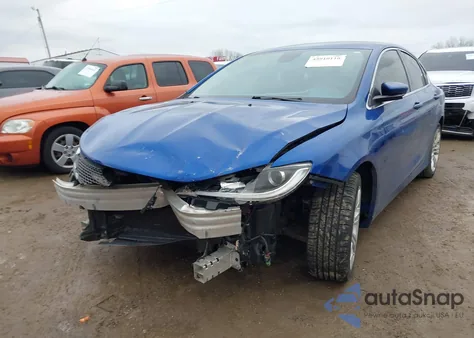 2015 Chrysler 200 Limited z USA, uszkodzony, nr VIN 1C3CCCAB6FN751240